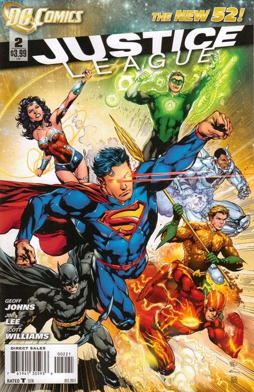 Justice League #2 Variant Edition (2011)