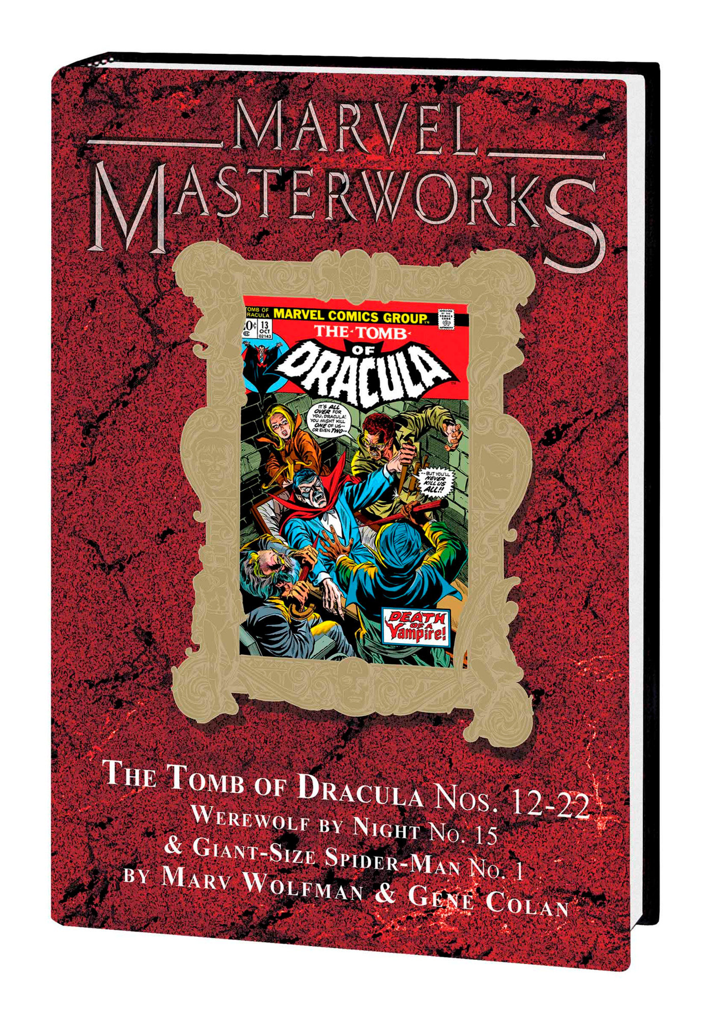 Marvel Masterworks Tomb Dracula Hardcover Volume 2 Direct Market Edition Edition 332