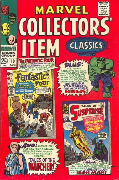 Marvel Collectors' Item Classics #10-Good 1 Inch Spine Split