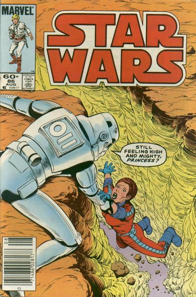 Star Wars #86 [Newsstand]-Fine (5.5 – 7)