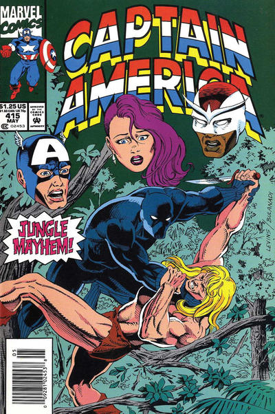 Captain America #415 [Newsstand]-Good (1.8 – 3)