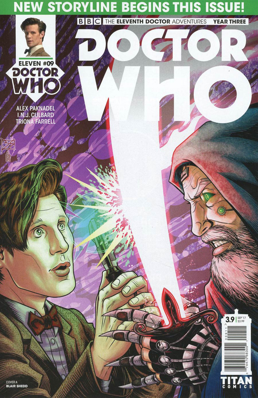 Doctor Who 11th Year Three #9 Cover A Shedd