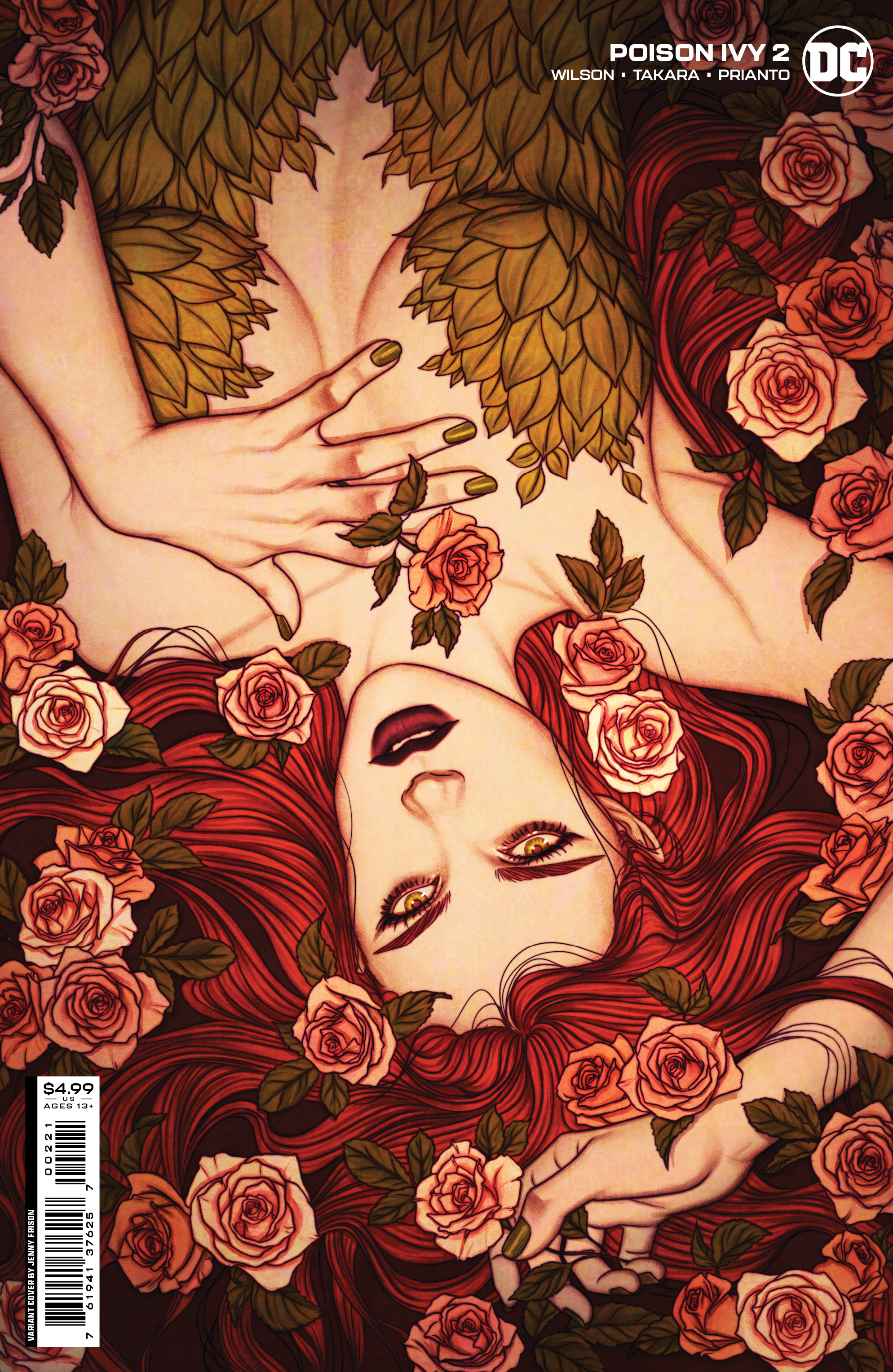 Poison Ivy #2 Cover B Jenny Frison Card Stock Variant (Of 6)