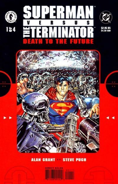 Superman V The Terminator: Death To The Future Limited Series Bundle Issues 1-4