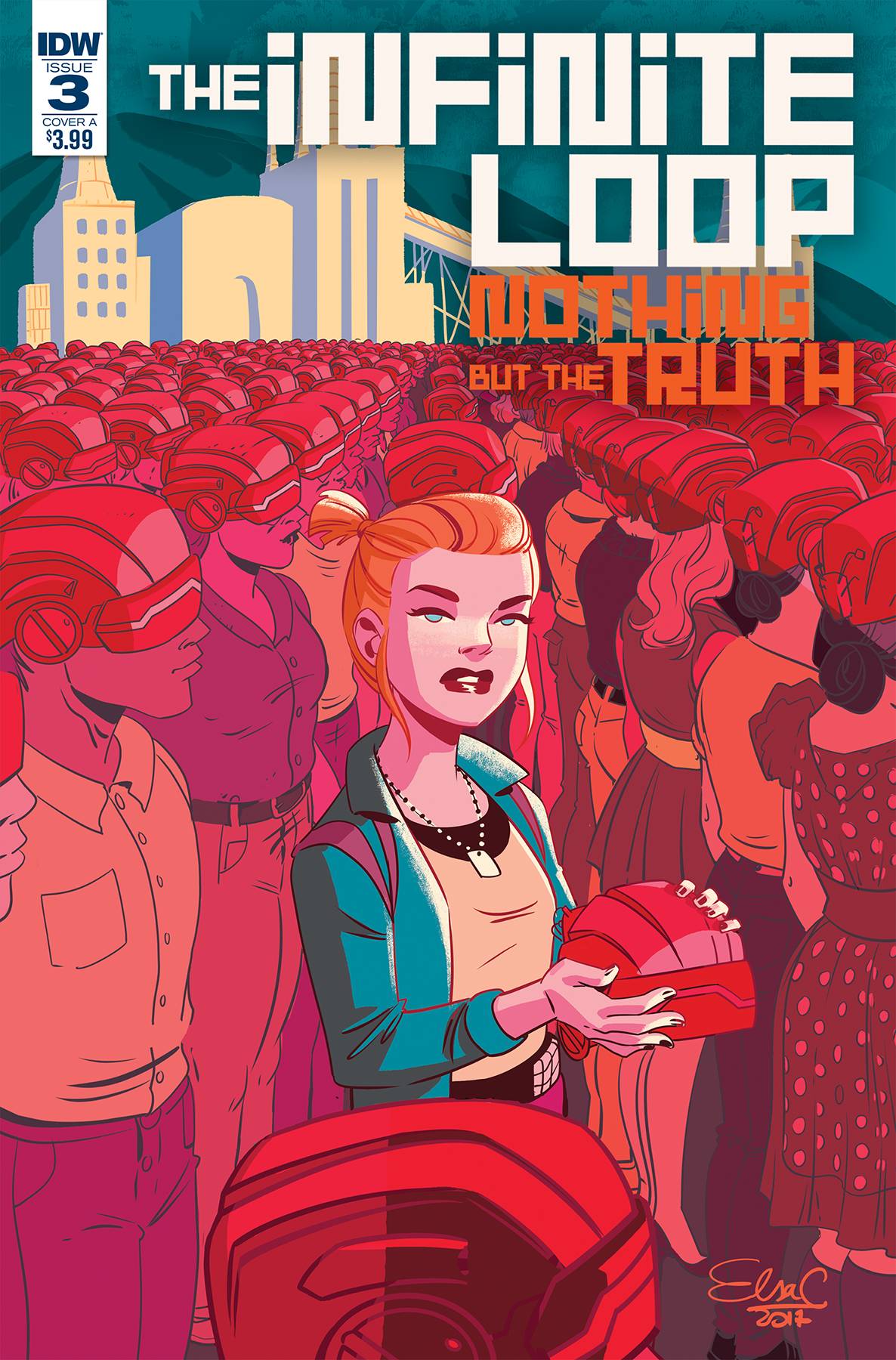 Infinite Loop Nothing But The Truth #3 Cover A Charretier (Of 6)