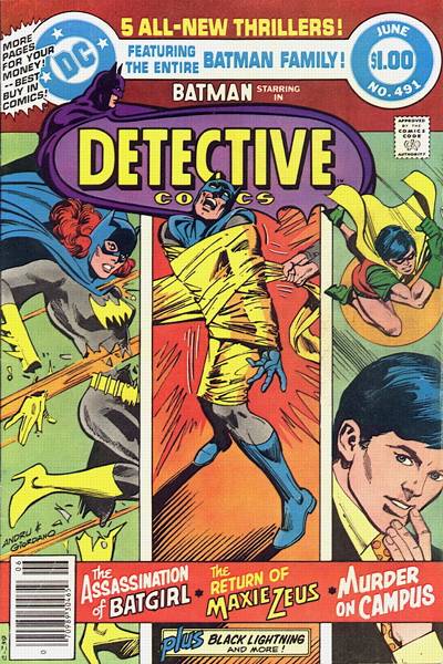 Detective Comics #491-Very Good (3.5 – 5)