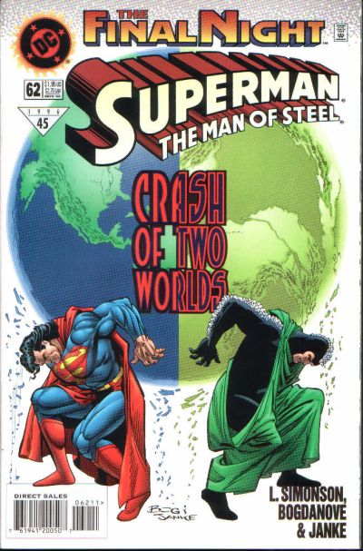 Superman: The Man of Steel #62 [Direct Sales]-Fine (5.5 – 7)