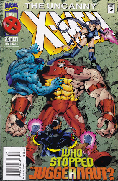 The Uncanny X-Men #322 [Newsstand]-Fine (5.5 – 7)