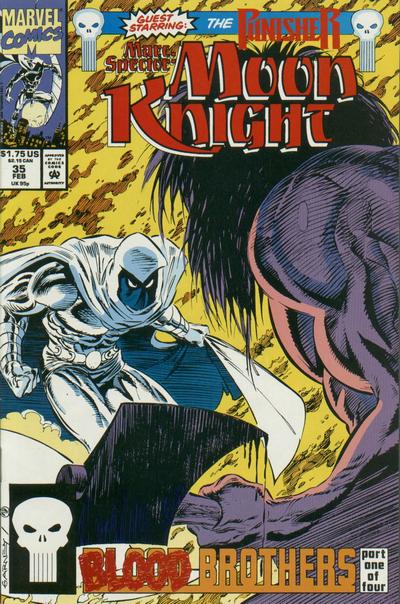 Marc Spector: Moon Knight #35-Very Fine (7.5 – 9)