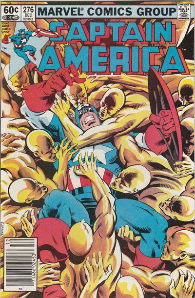 Captain America #276 [Newsstand]-Fine (5.5 – 7)