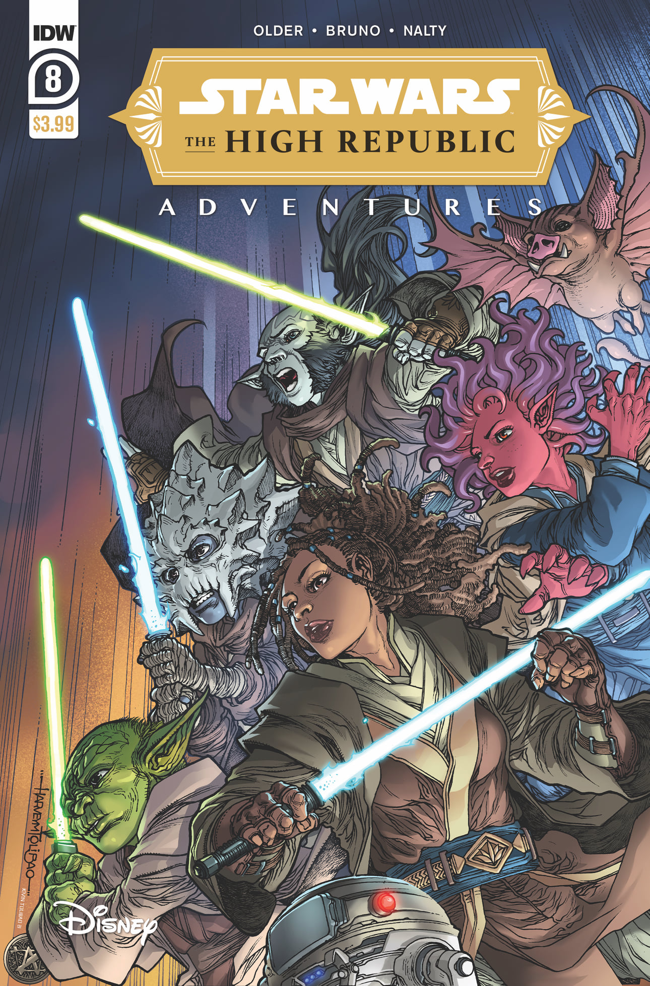 Star Wars the High Republic Adventures #8 Cover A Tolibao