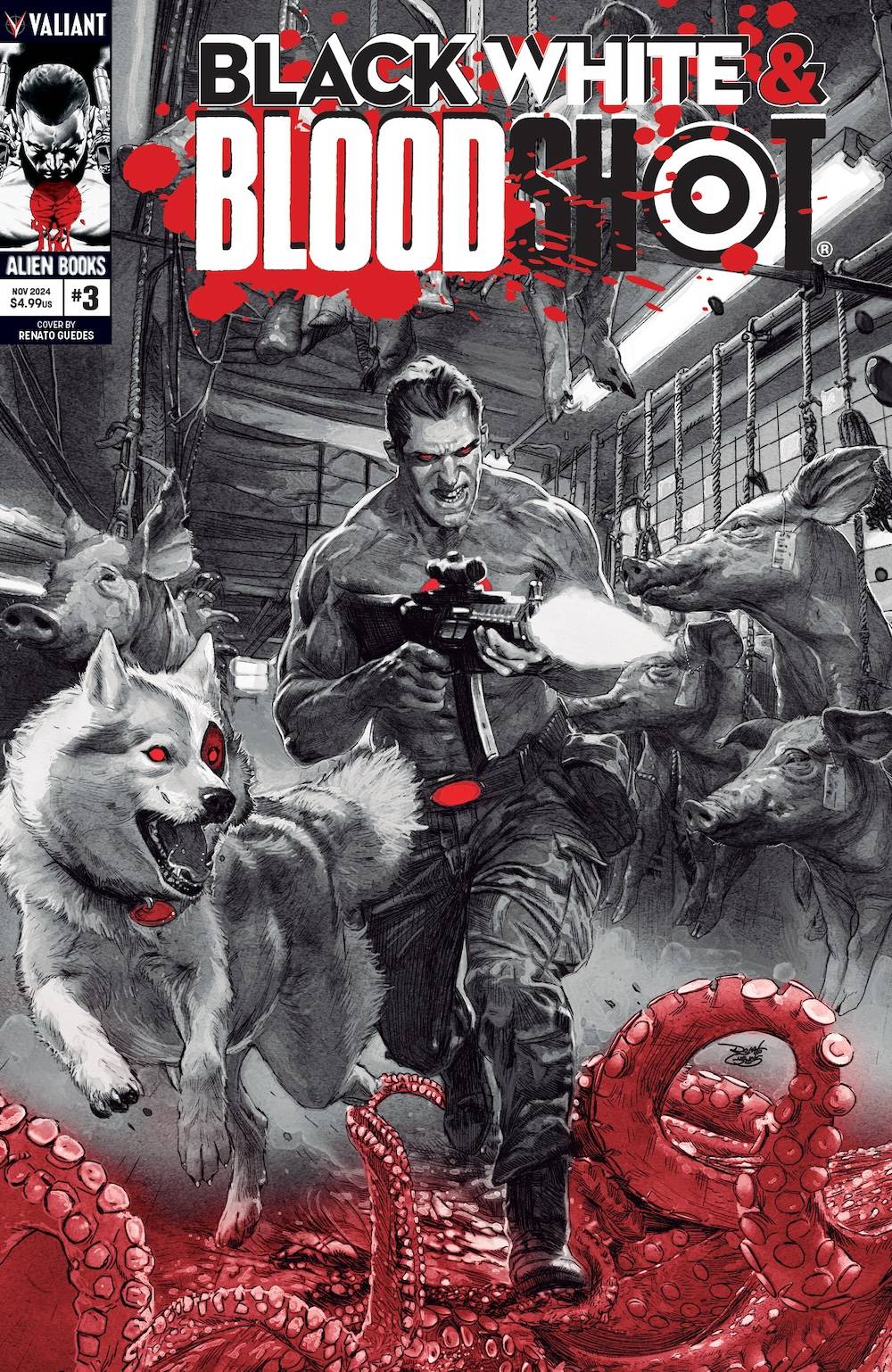 Black White & Bloodshot #3 Cover A Guedes (Mature) (Of 4)