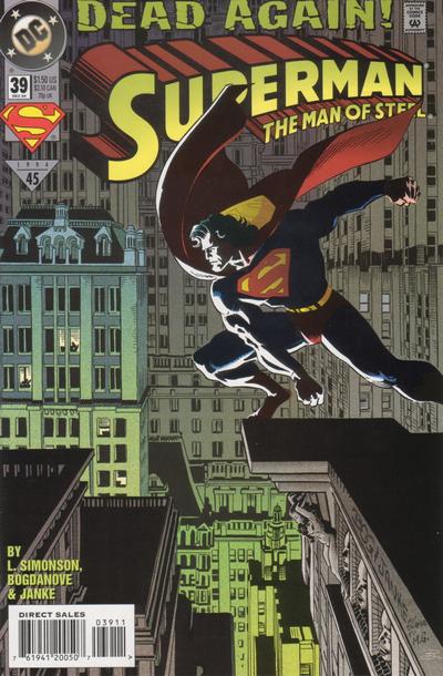 Superman: The Man of Steel #39 [Direct Sales]-Fine (5.5 – 7)