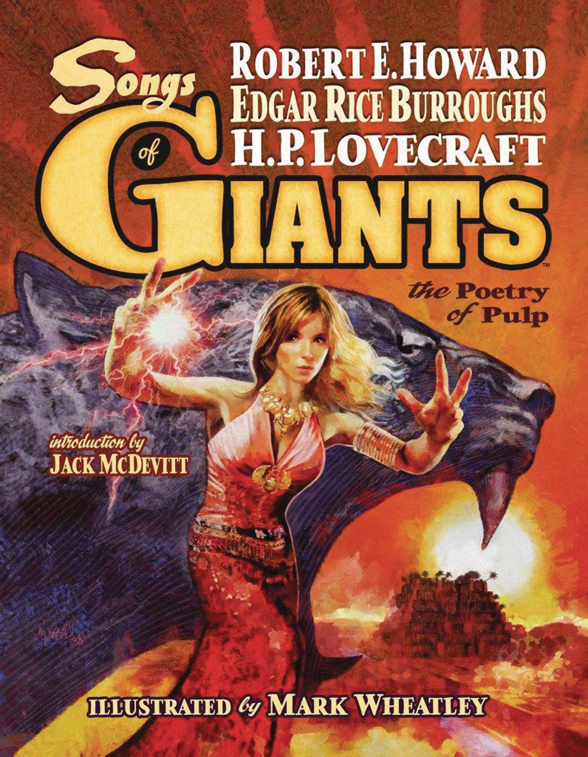 Songs of Giants Poetry of Pulp Limited Hardcover