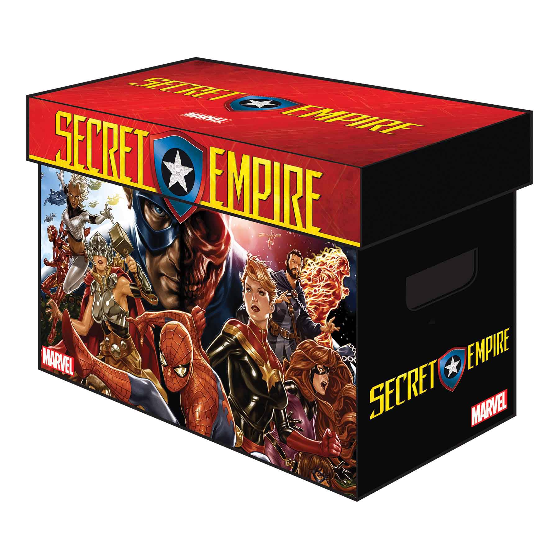 Marvel Graphic Comic Boxes Secret Empire 