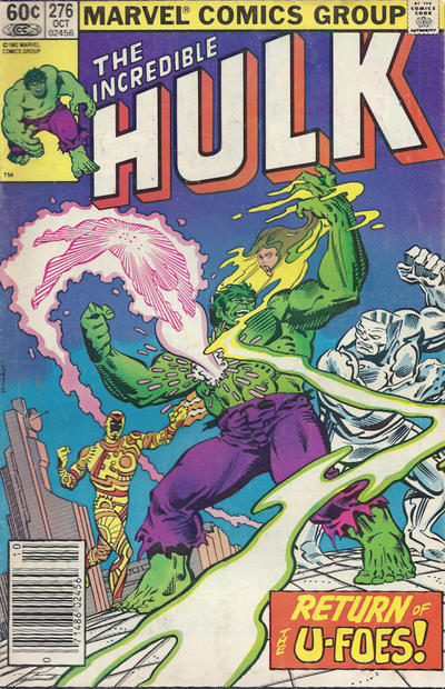 The Incredible Hulk #276 [Newsstand]-Good (1.8 – 3)