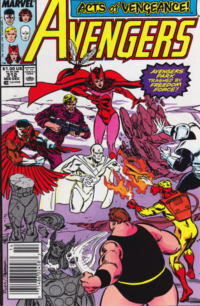 The Avengers #312 [Newsstand]-Good (1.8 – 3)