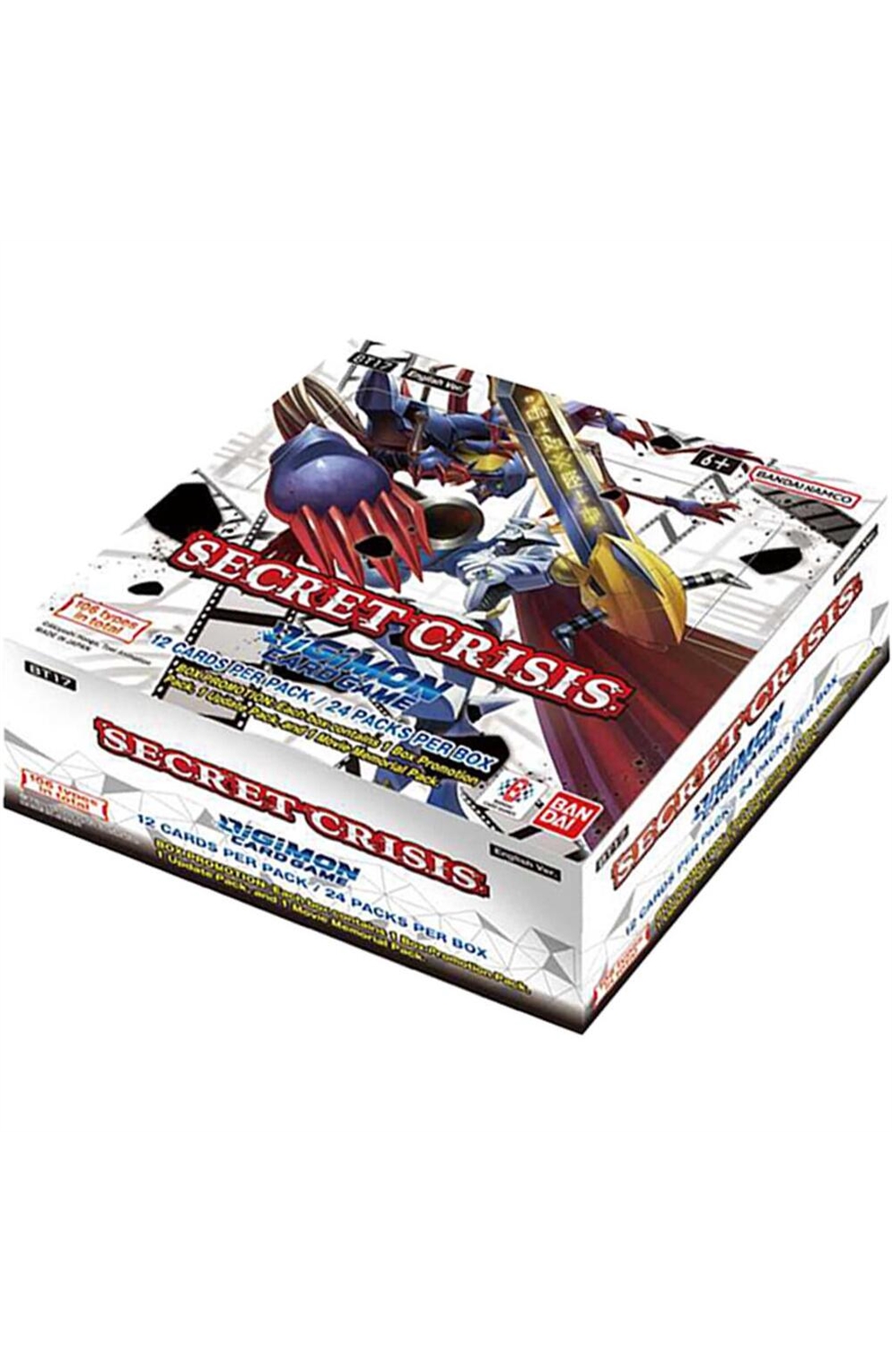 Digimon Tcg: Secret Crisis Booster Display [Bt-17] (24Ct)