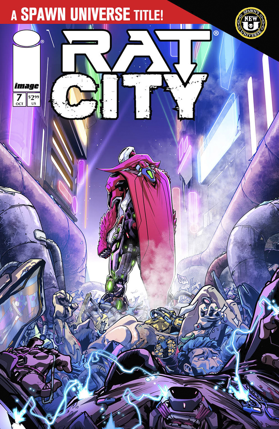 Spawn Rat City #7 Cover B Ze Carlos Variant