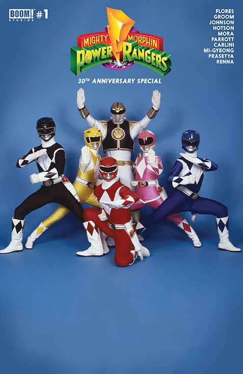 Mighty Morphin Power Rangers 30th Anniversary Special #1 Cover D Photo Variant