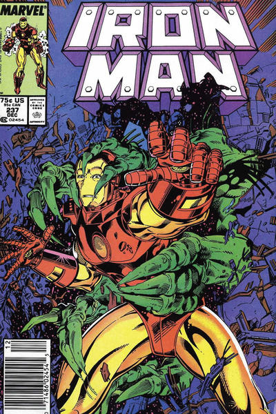 Iron Man #237 [Newsstand]-Fine (5.5 – 7)