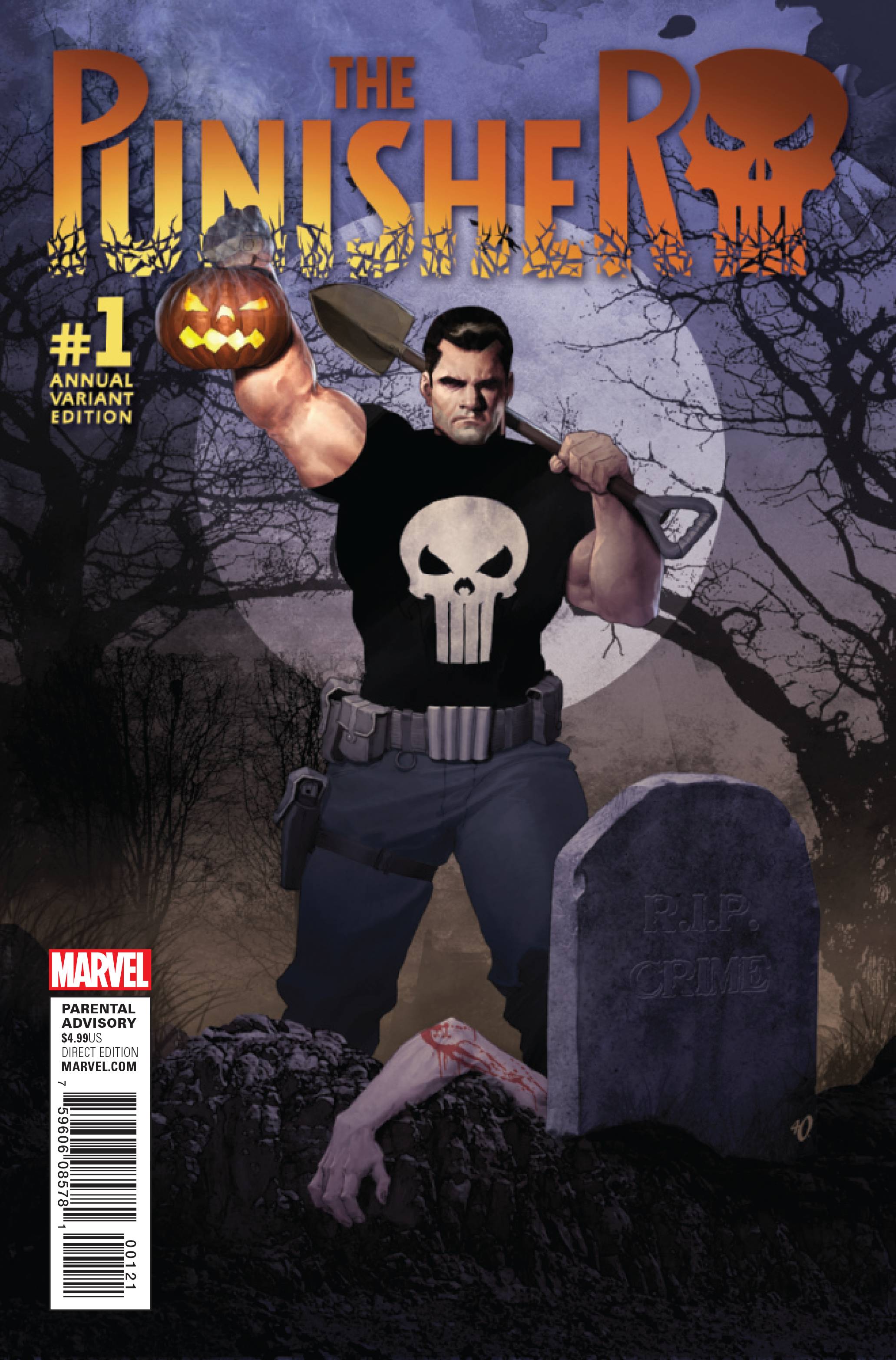 Punisher Annual #1 (2016) A Variant