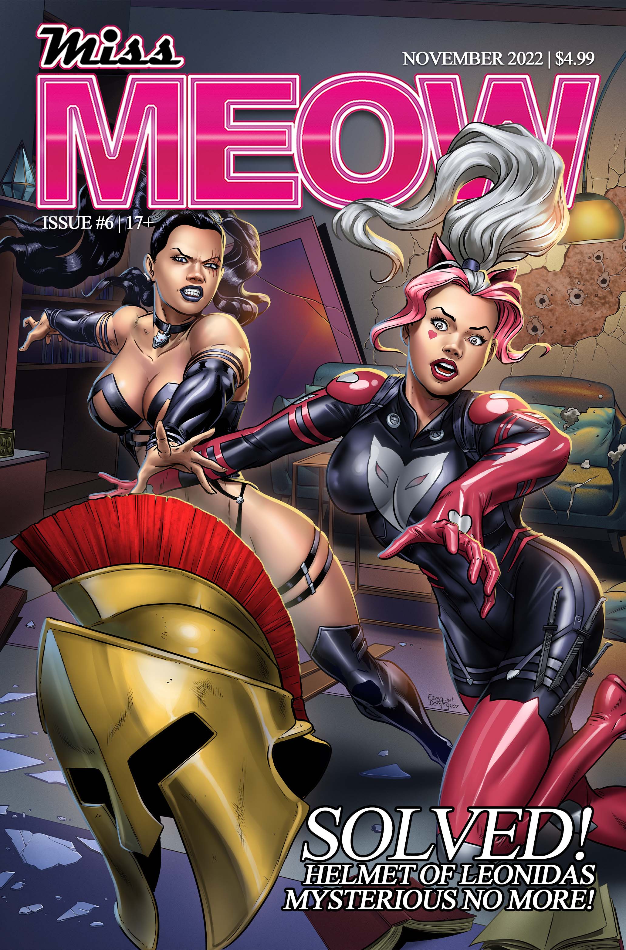 Miss Meow #6 Cover A Victor Serra (Mature) (Of 8)