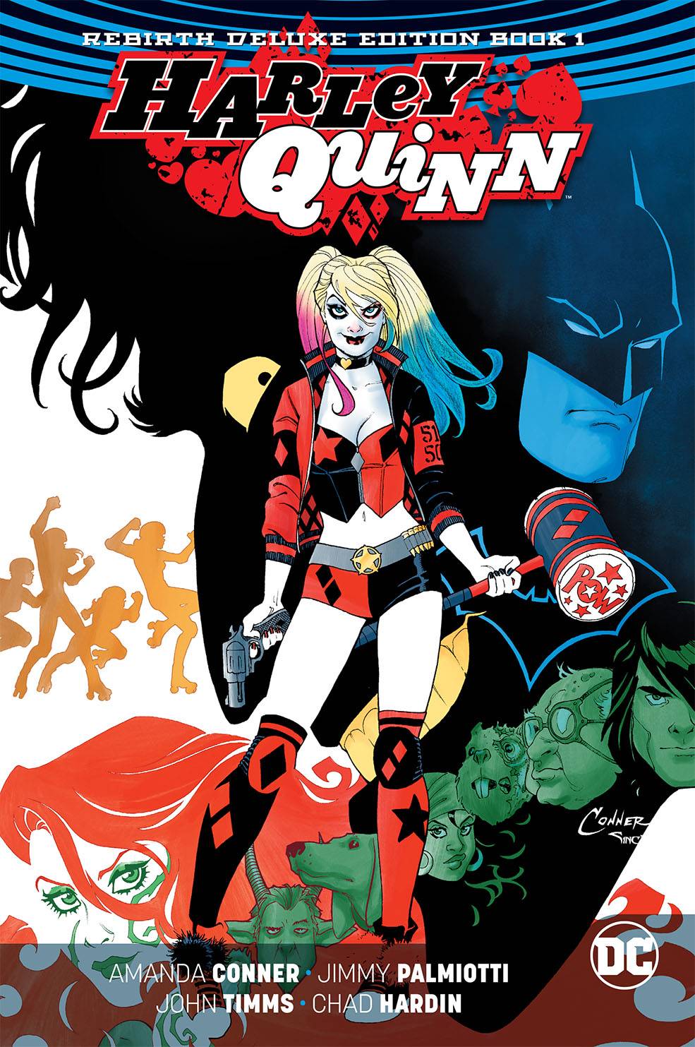 Harley Quinn Rebirth Deluxe Collected Hardcover Book 1