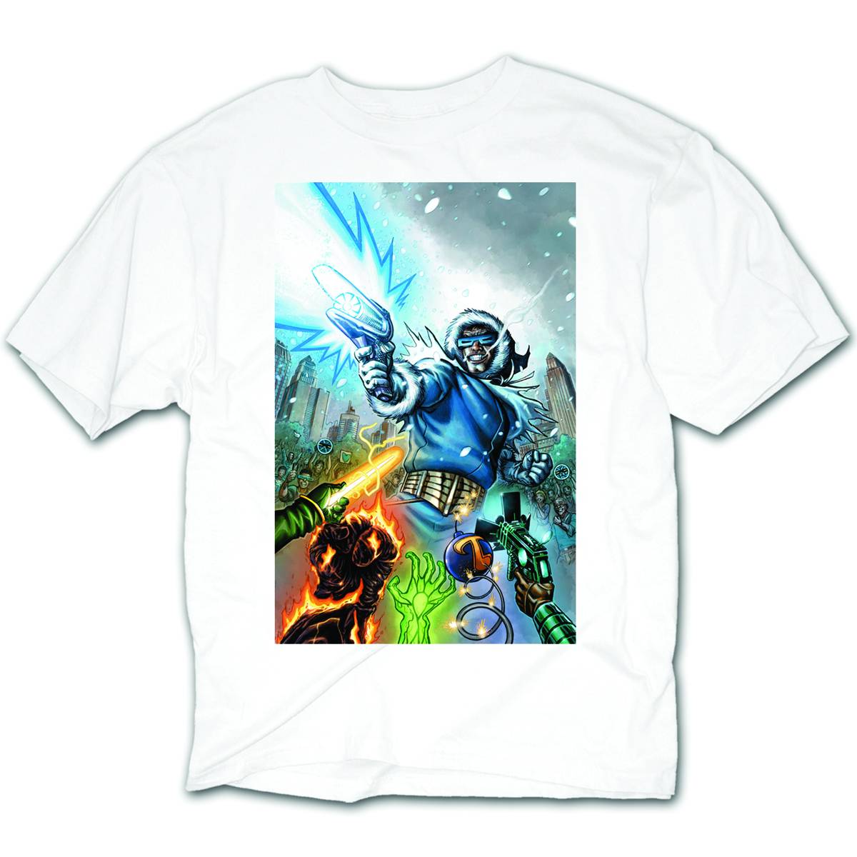 DC Heroes Captain Cold Px White T-Shirt Large