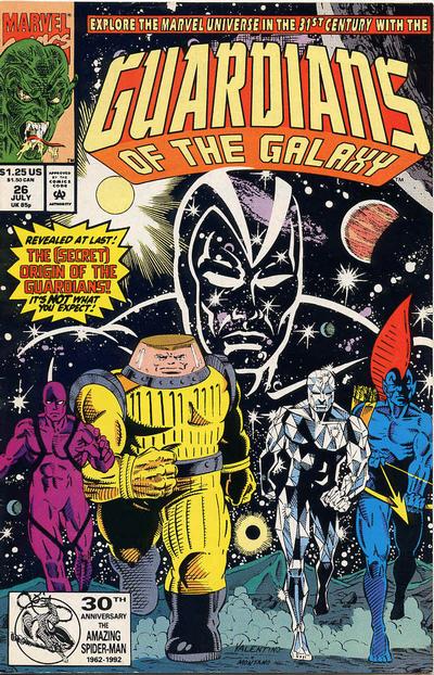 Guardians of The Galaxy #26 (1990) [Direct]-Near Mint (9.2 - 9.8)