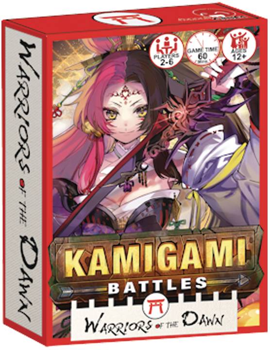 Kamigami Battles Warriors of Dawn Deck Building Game Expansion