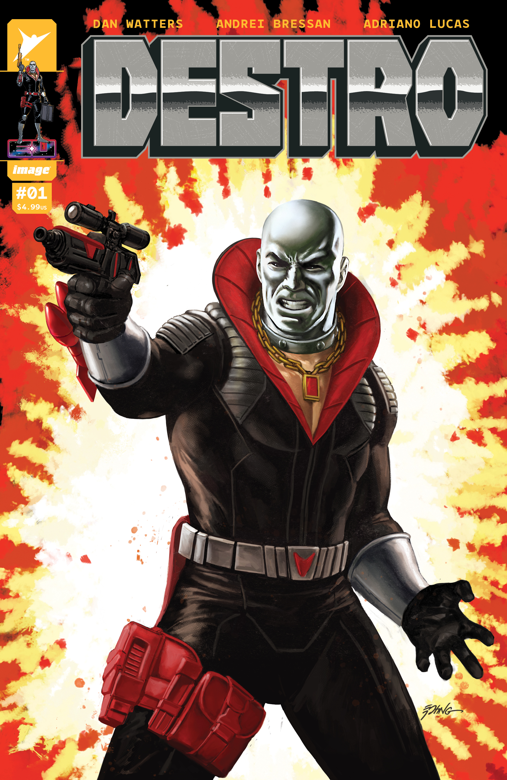 Destro #1 Cover D 1 for 25 Incentive Steve Epting Variant (Of 5)