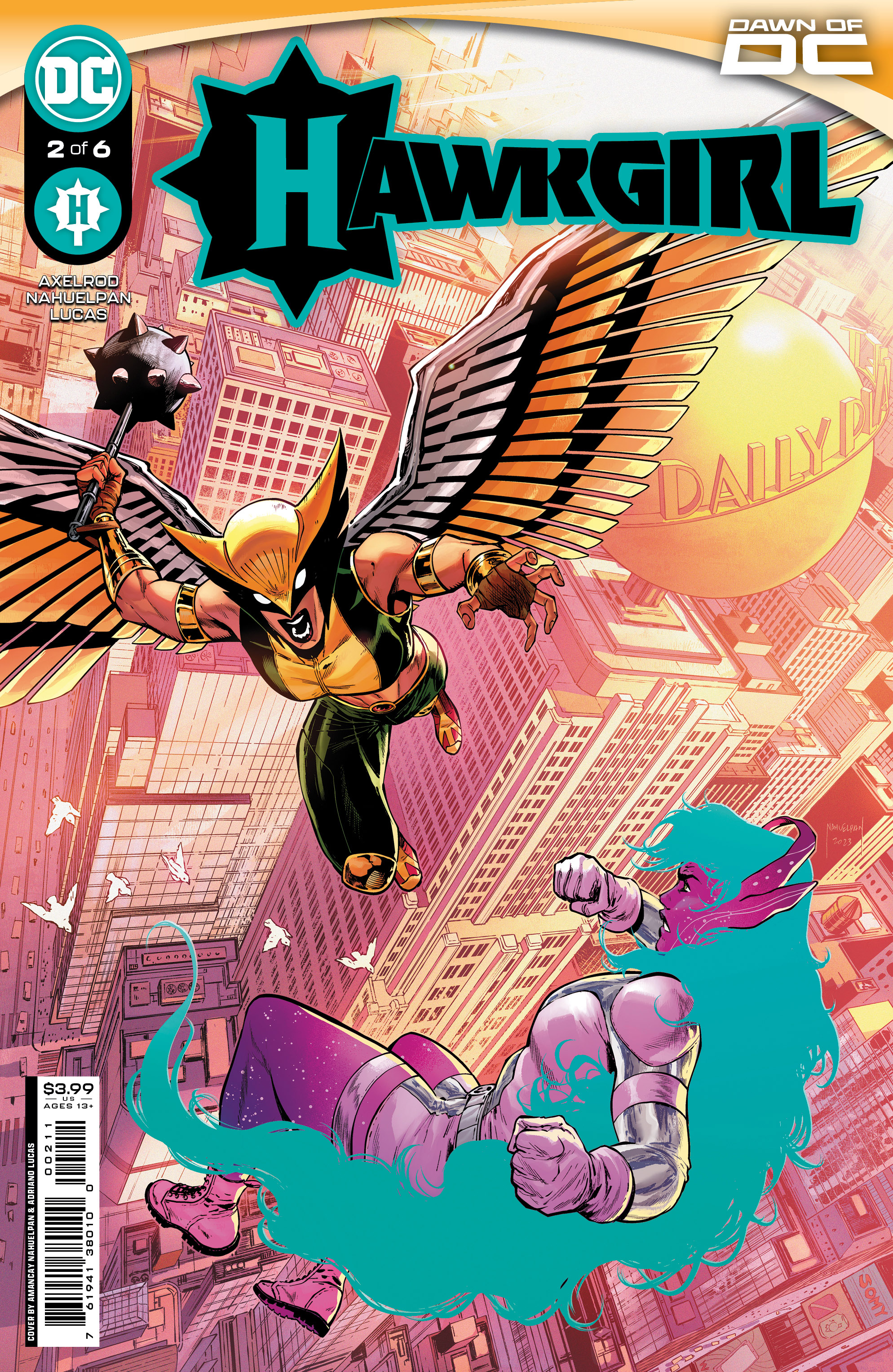 Hawkgirl #2 Cover A Amancay Nahuelpan (Of 6)