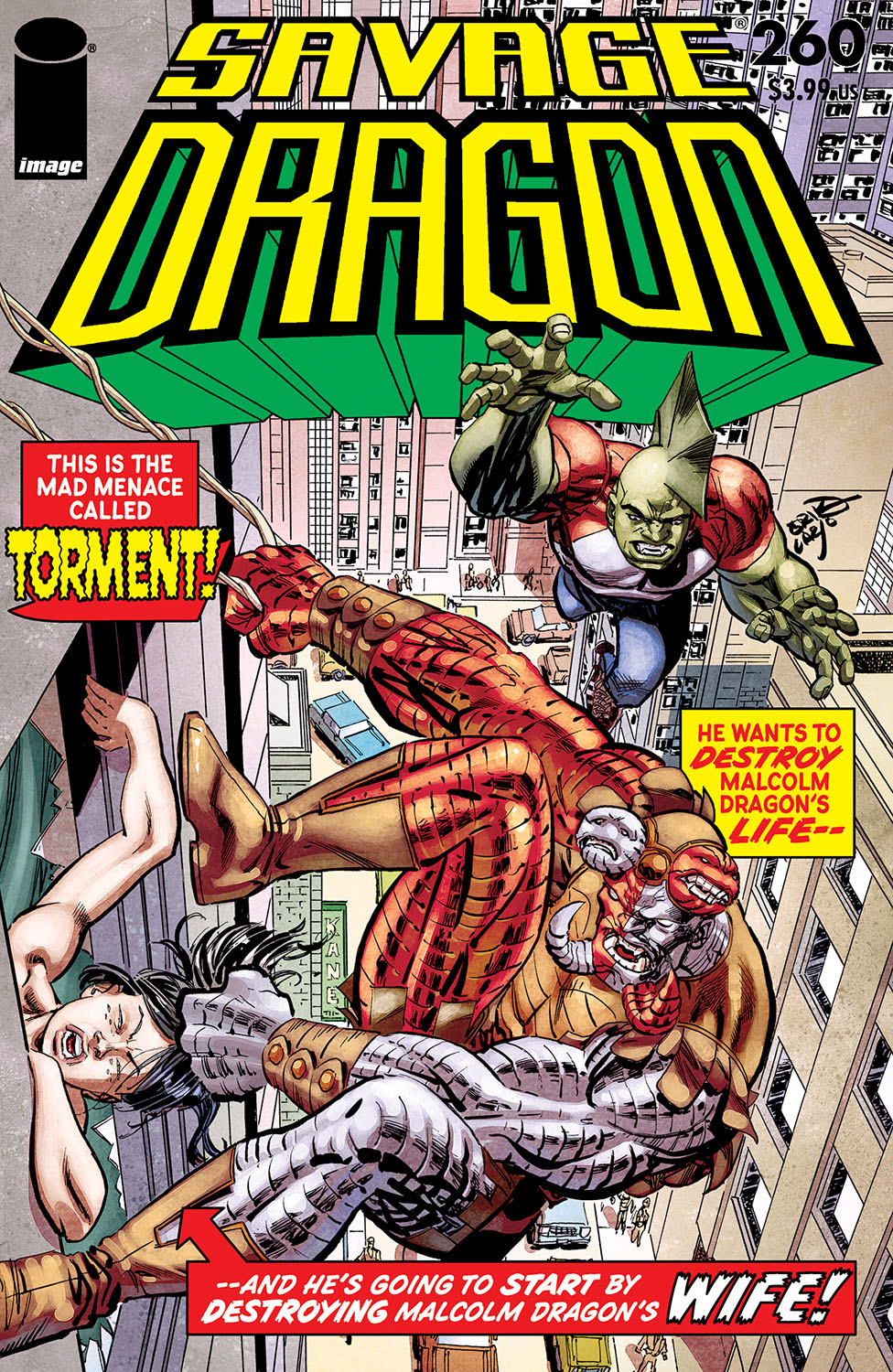 Savage Dragon #260 Cover A Larsen (Mature)
