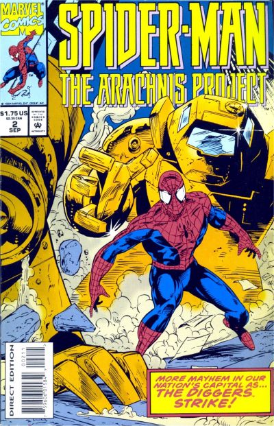 Spider-Man: The Arachnis Project #2 (1994)-Near Mint (9.2 - 9.8)