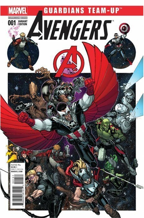 Guardians Team-Up Avengers #1 Collector Corps Exclusive Variant - Bradshaw