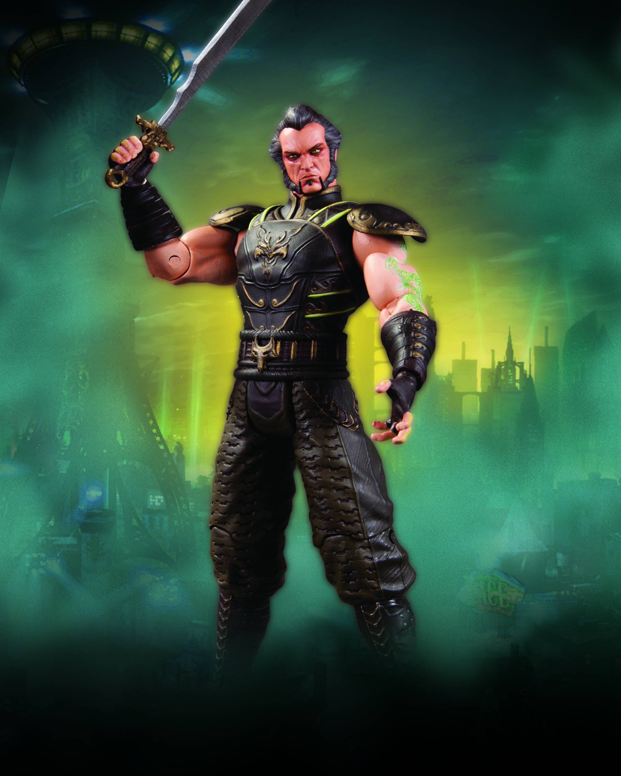 Batman Arkham City Series 3 Ras Al Ghul Action Figure