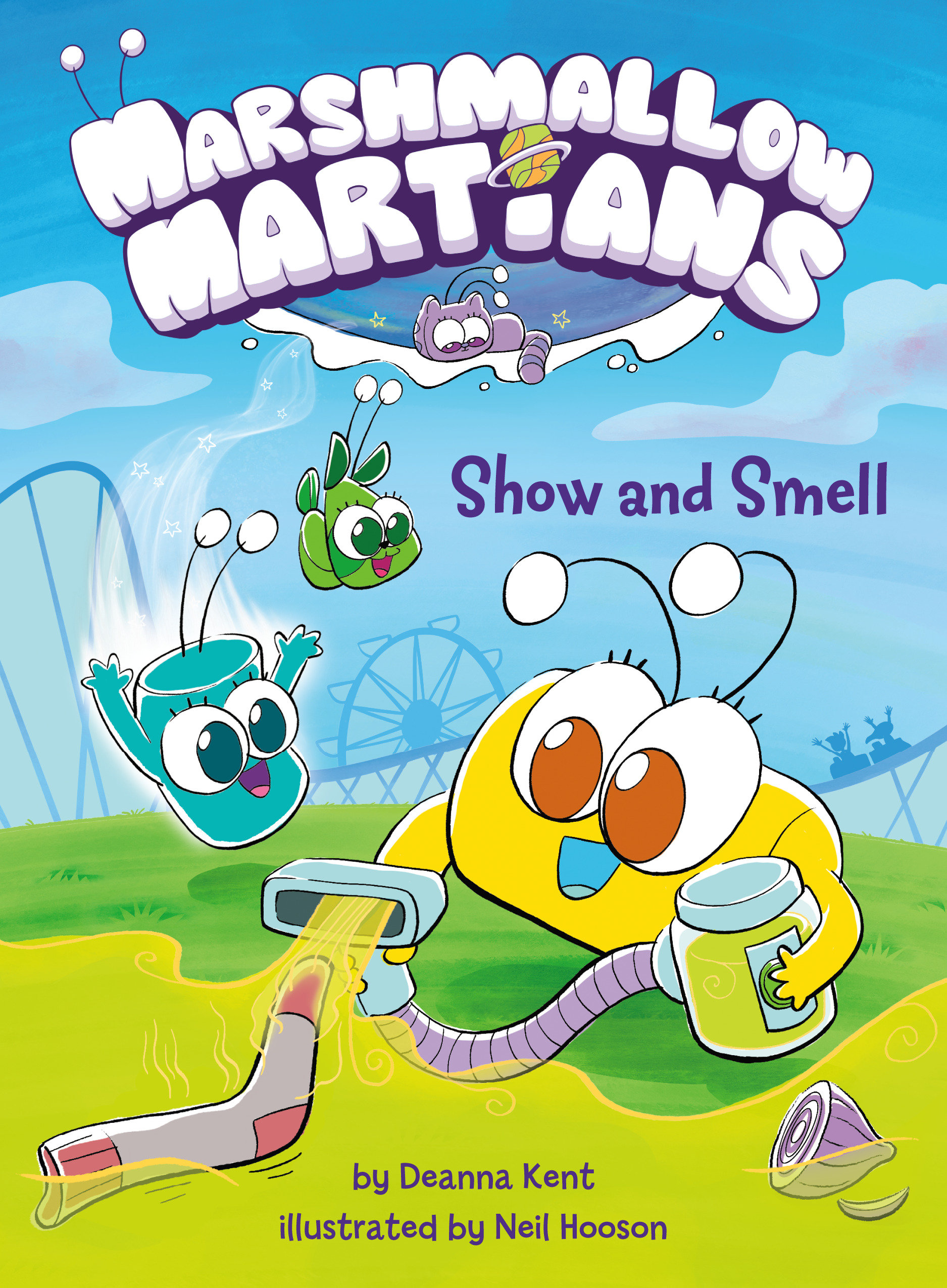 Marshmallow Martians Hardcover Graphic Novel Volume 1 Show and Smell