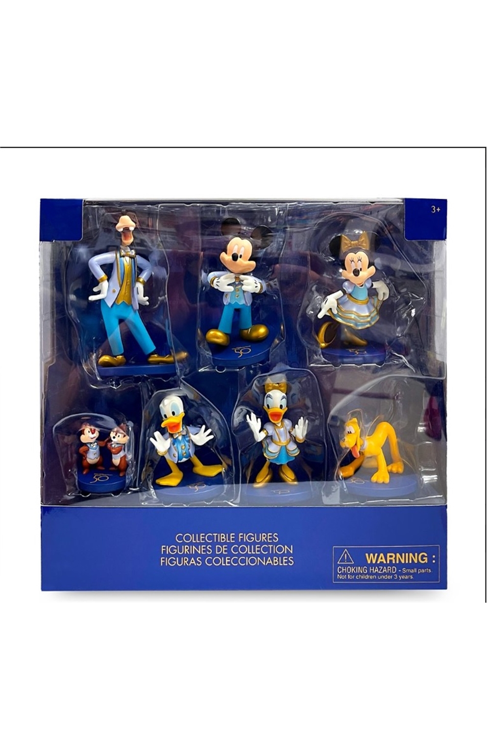 Disney Figurine Set - Disney World 50th Anniversary - Mickey Mouse And Friends