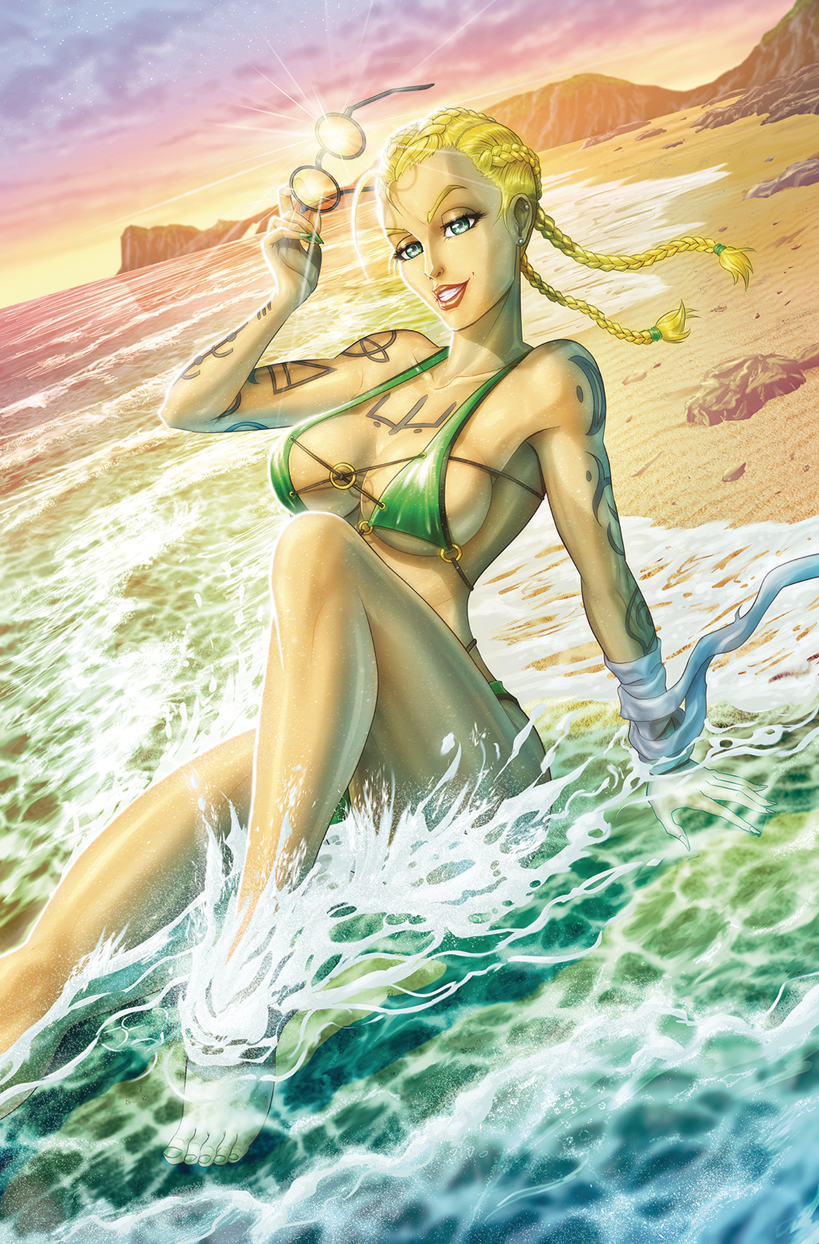 Grimm Fairy Tales Presents Swimsuit Edition 2024 One Shot Cover D Jason Cardy