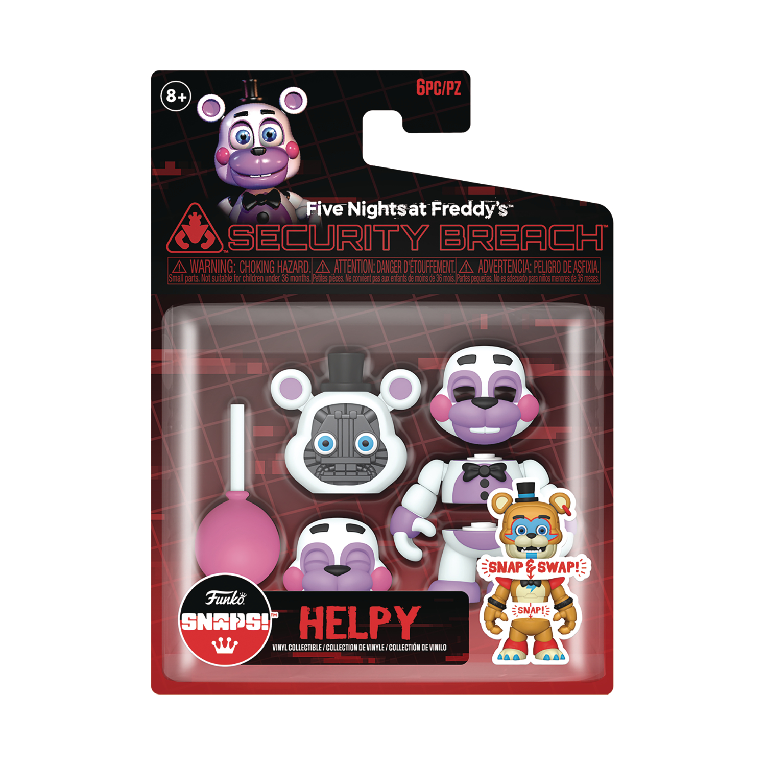 Funko Five Nights At Freddy's Security Breach Snap Helpy Vinyl Figure