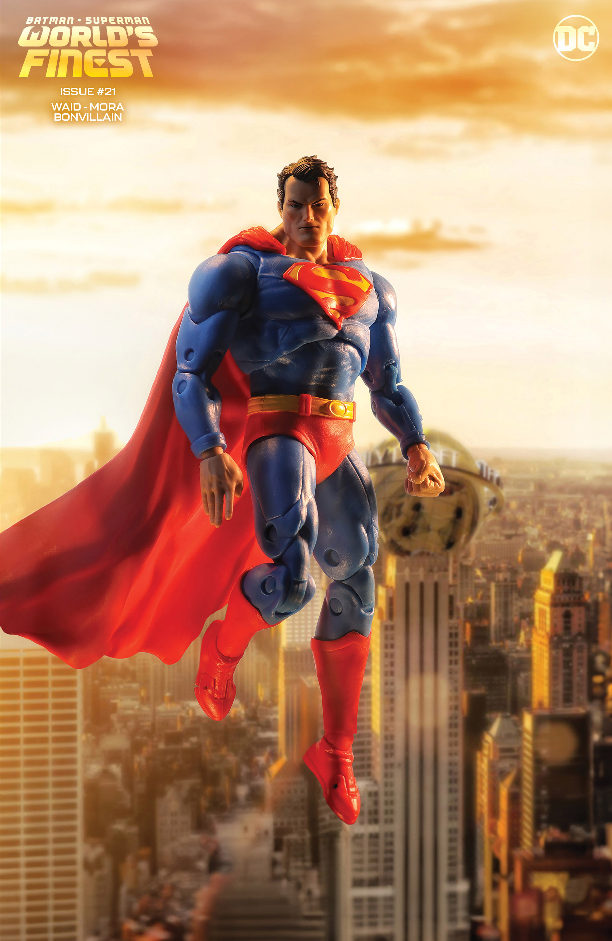 Batman Superman Worlds Finest #21 Cover D Hush Superman McFarlane Toys Action Figure Card Stock Vari