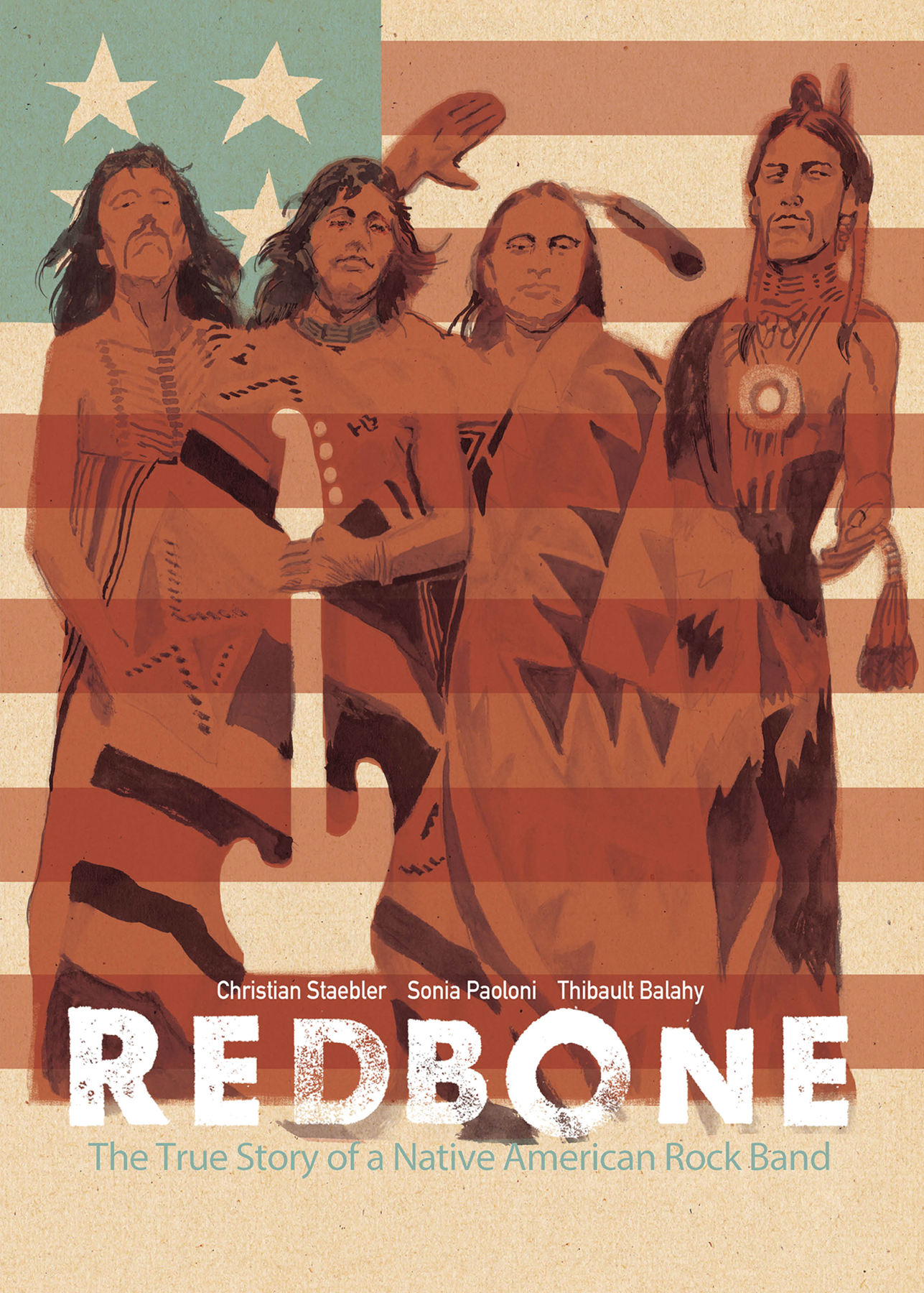 Redbone True Story Native American Rock Band Graphic Novel