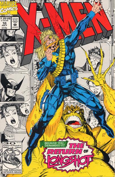 X-Men #10 [Direct](1991)-Very Fine (7.5 – 9)