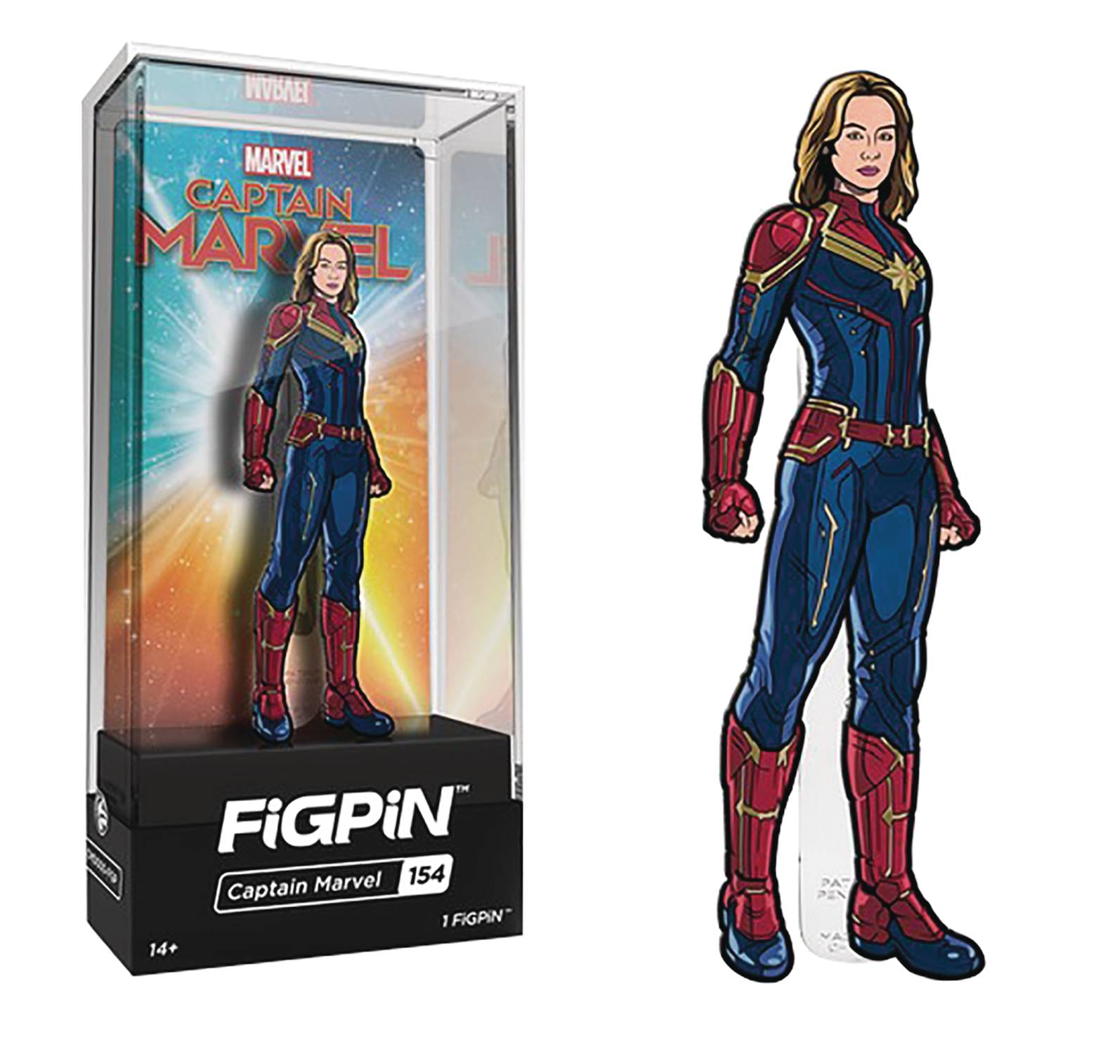 Figpin Marvel Captain Marvel Pin