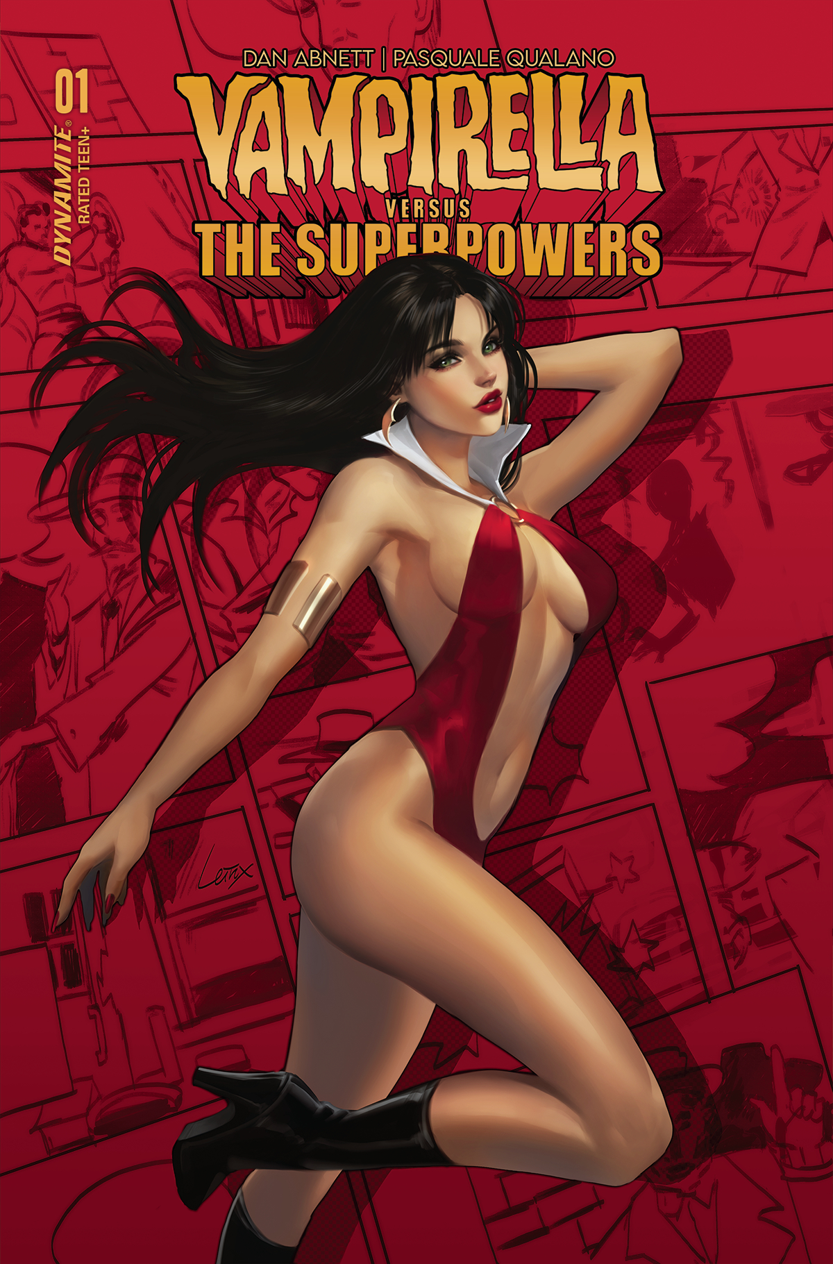 Vampirella Vs Superpowers #1 Cover B Leirix