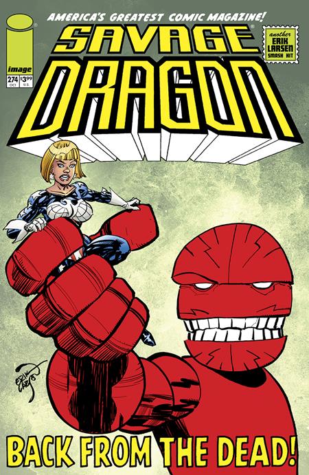 Savage Dragon #274 Cover A Erik Larsen (Mature)