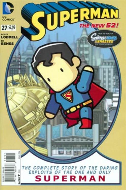 Superman #27 1 for 25 Scribblenauts Variant (2011)