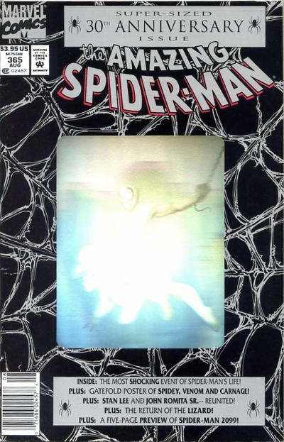 The Amazing Spider-Man #365 [Newsstand] - Fn/Vf