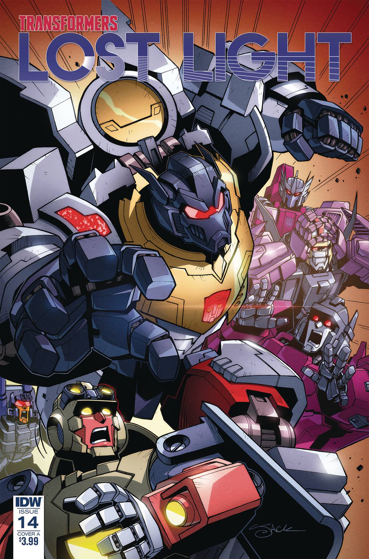 Transformers Lost Light #14 Cover A Lawrence